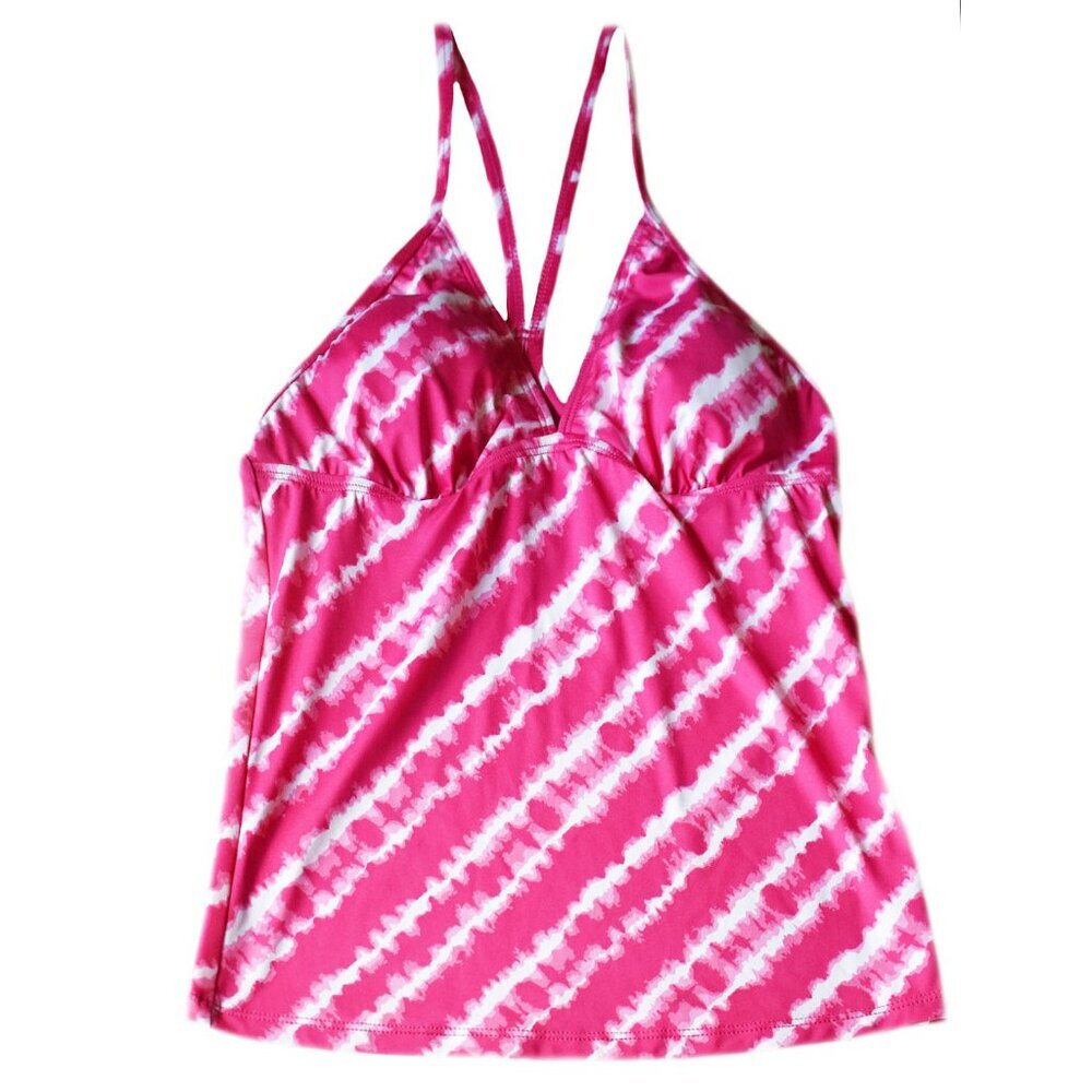 Soybu Women's Tankini Rio Water Lilly Tie Dye Bikini Top Swim Collection UPF 50 - Picture 3 of 4